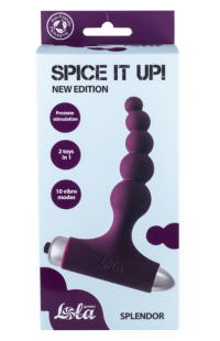 Анальная вибропробка "SPICE IT UP NEW EDITION SPLENDOR", 8017-03