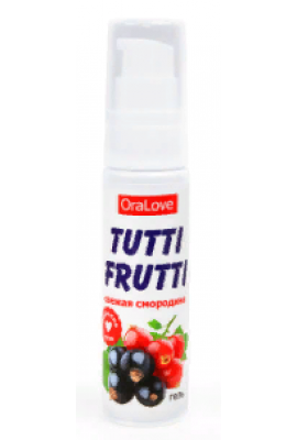 Интимный гель "TUTTI-FRUTTI" Смородина, 30 г.