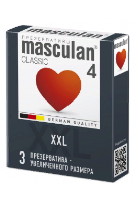 Презервативы "Masculan Classic", увеличенного размера, 3 шт.