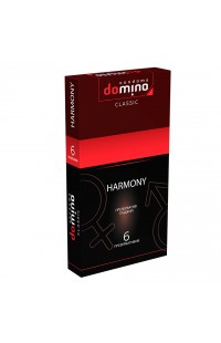 Презервативы "Domino Harmony", гладкие, 6 шт.
